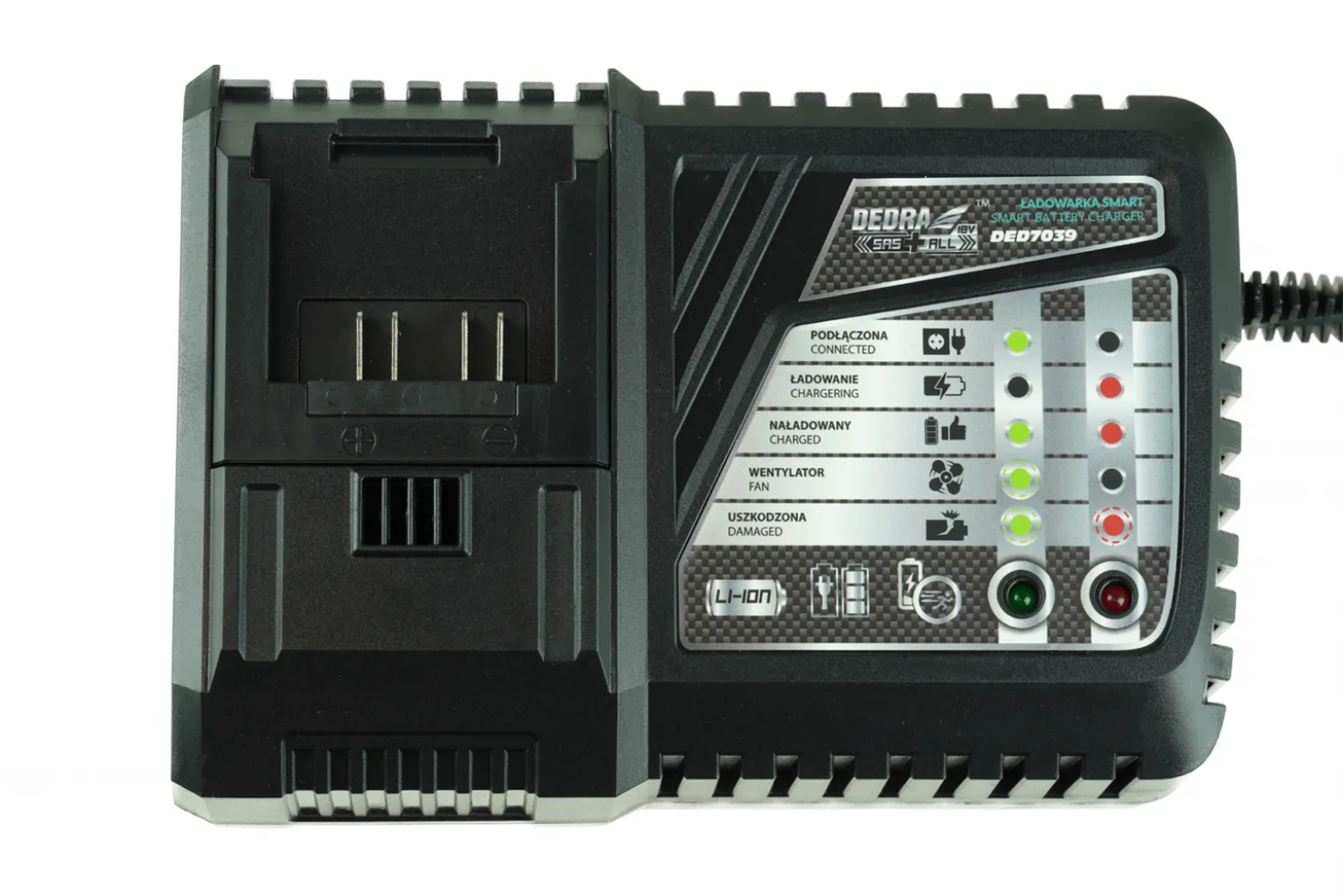 Ładowarka Dedra SAS+ ALL 18V DED7039