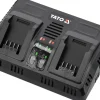 Ładowarka podwójna 18V 2.4A Yato YT-828499