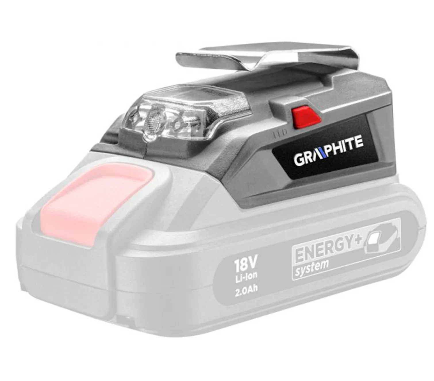 Ładowarka USB - latarka LED Graphite Energy+ 58G025