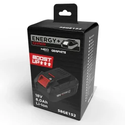 Akumulator Energy+ 18V Li-Ion 8.0Ah BOOST UP Graphite 58GE152