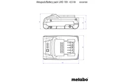 Akumulator Metabo LiHD 18V 4,0Ah