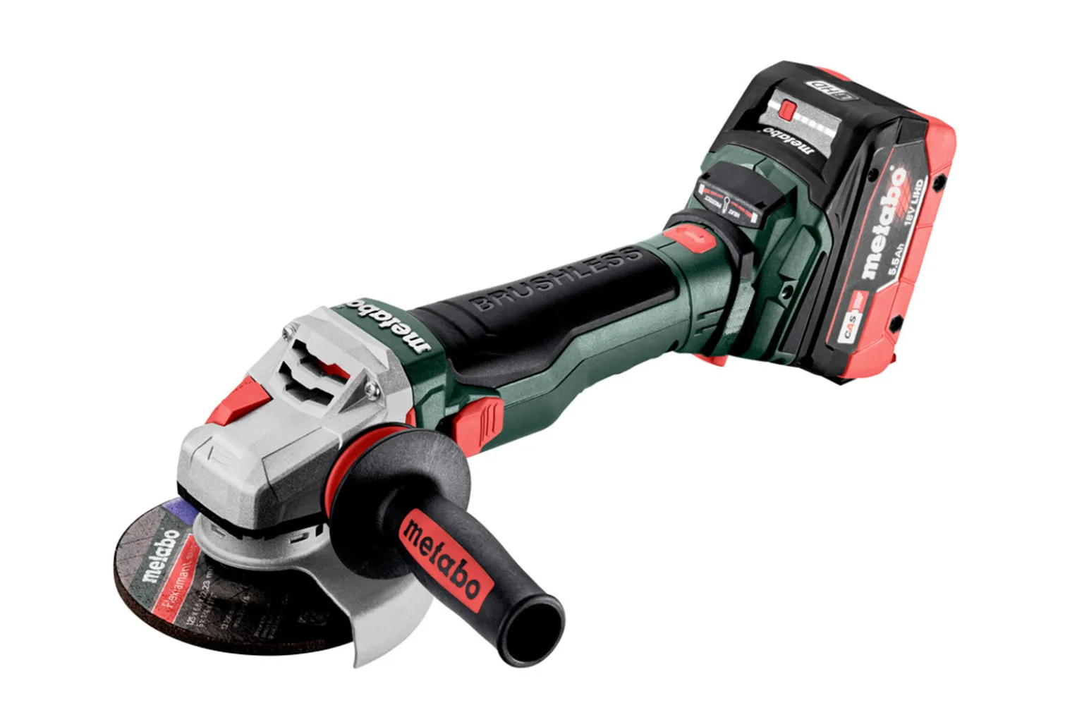 Akumulatorowa szlifierka kątowa Metabo WB 18 LTX BL 15-125 Quick
