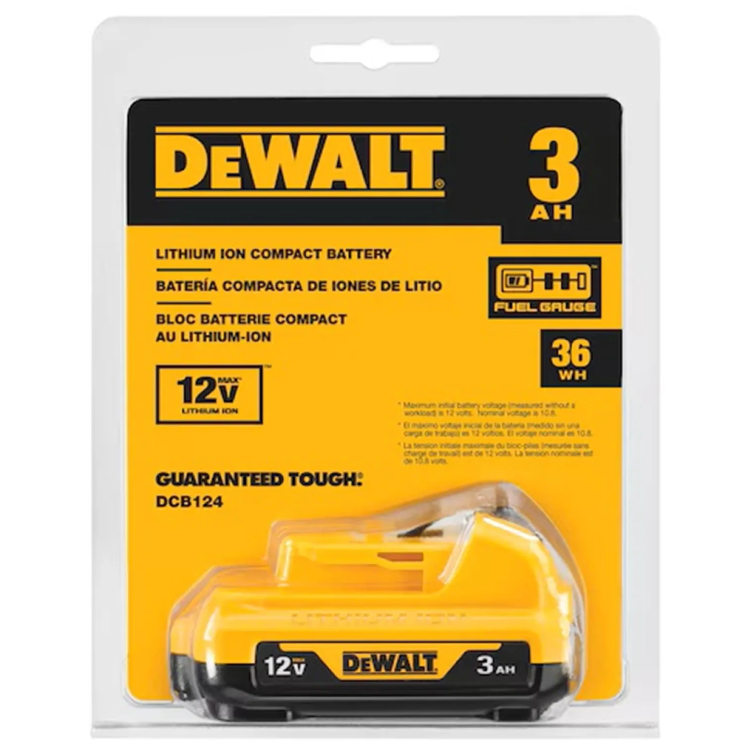 Akumulator 12V 3.0Ah DeWalt DCB124