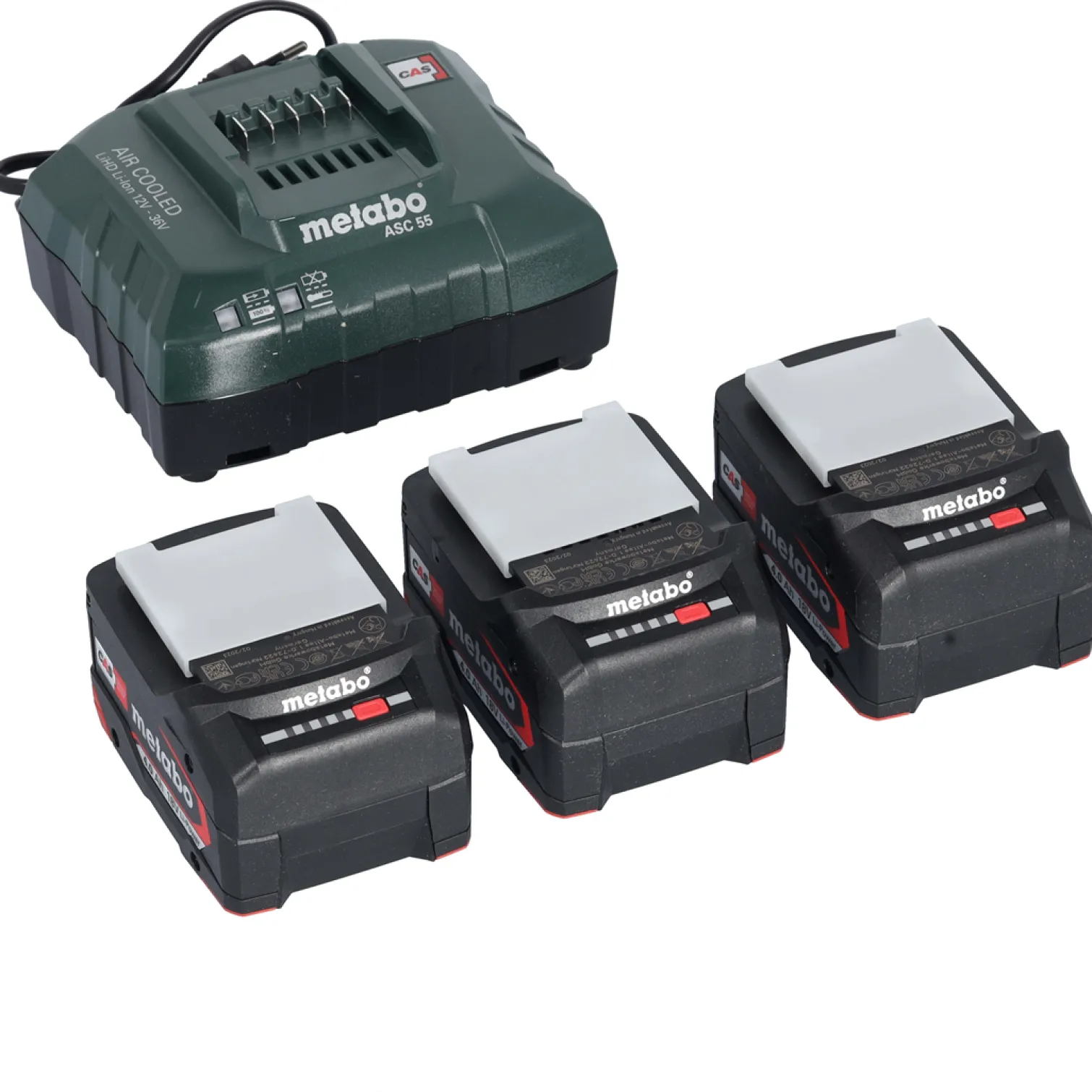 Akumulator 18V 4.0Ah (3szt.) + ładowarka Metabo 685049000