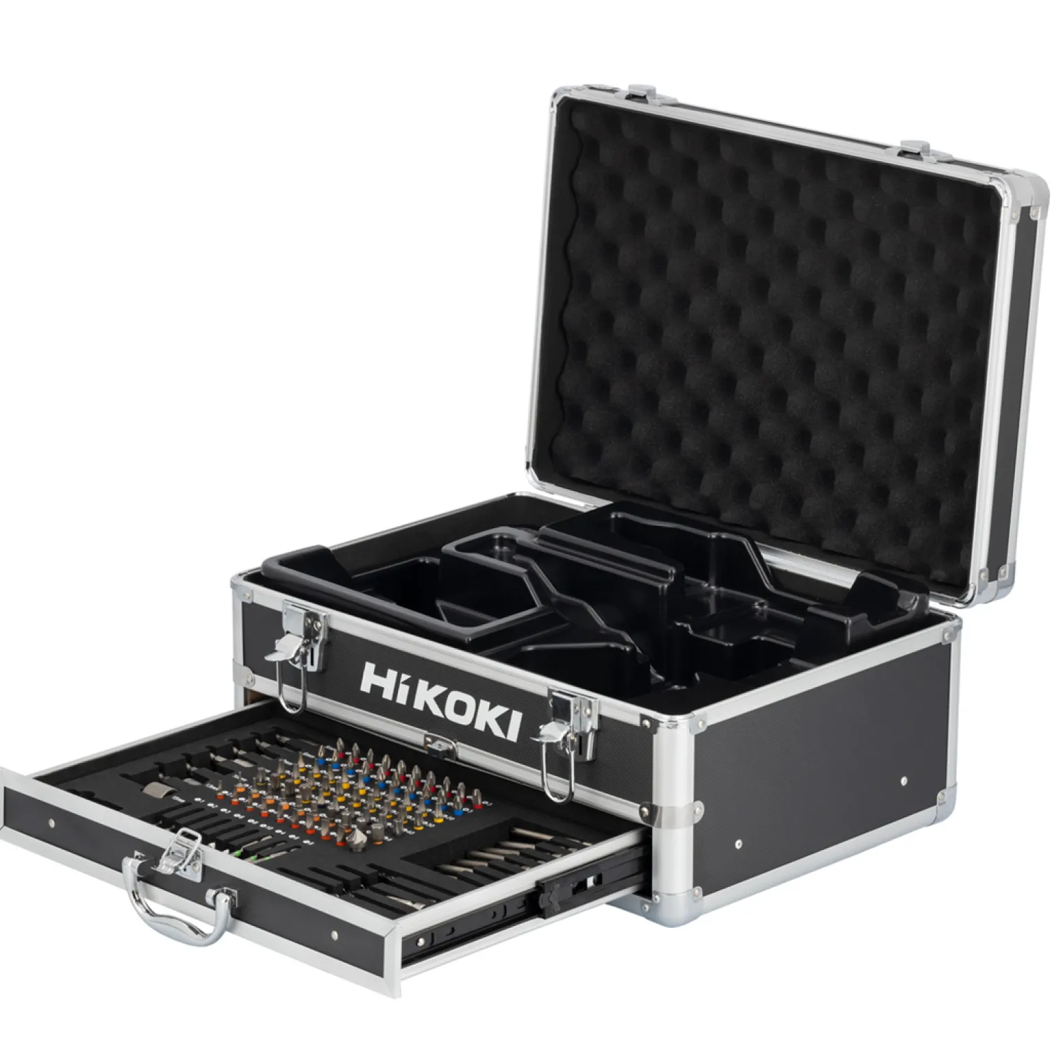 Aluminiowa walizka z osprzętem 100 szt. Hikoki 40030026