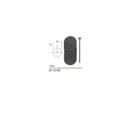 Aluminiowo-oksydowe tarcze tnące ze splotem siatkowym O 22 Proxxon PR28808