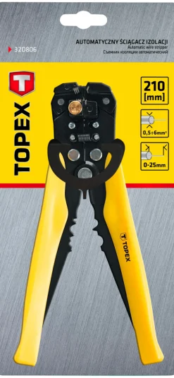Automatyczny ściągacz izolacji 210mm Topex 32D806