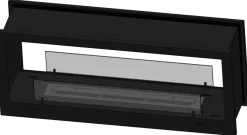 Biokominek do zabudowy Infire 2 SIDE 1200
