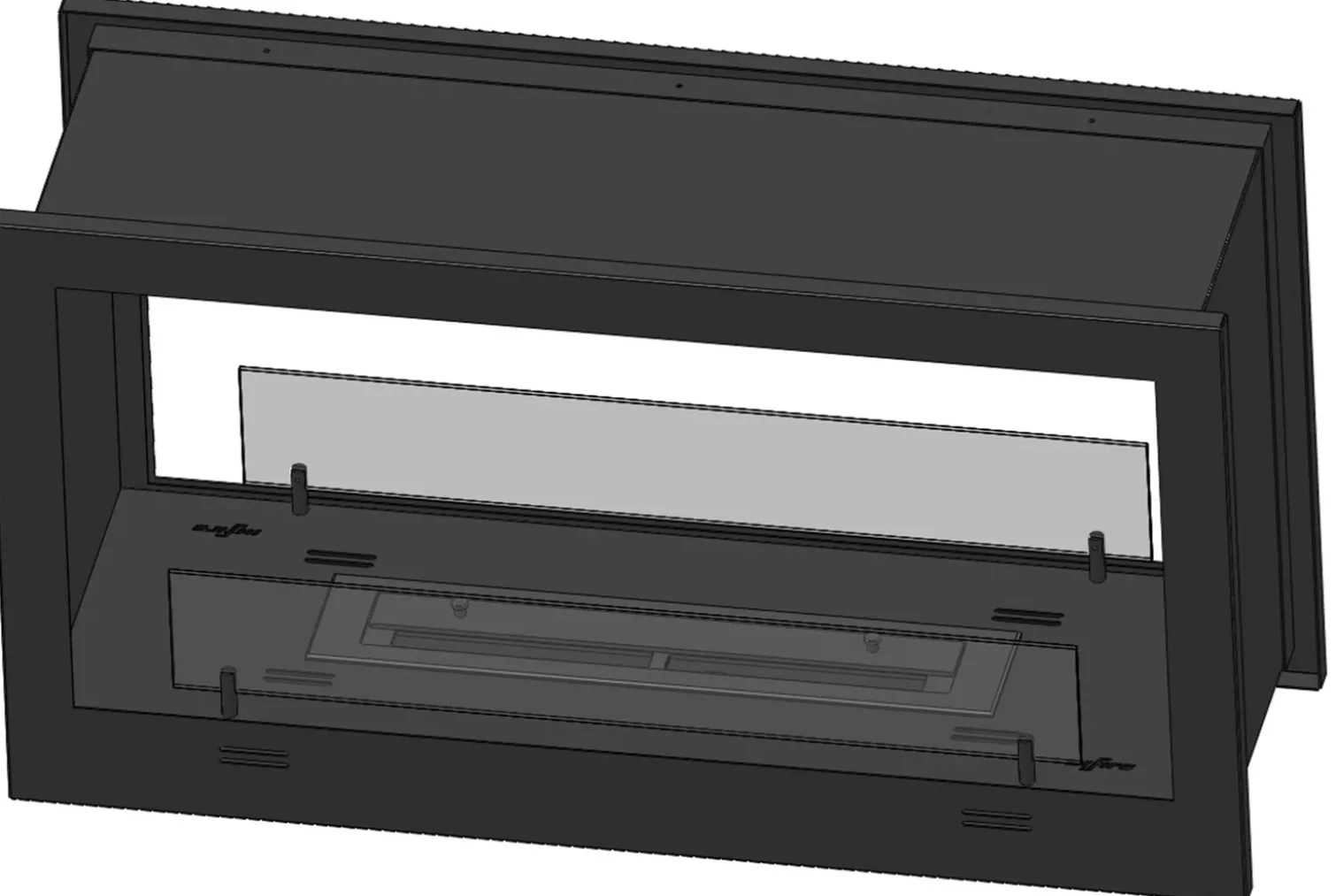 Biokominek do zabudowy Infire 2 SIDE 900