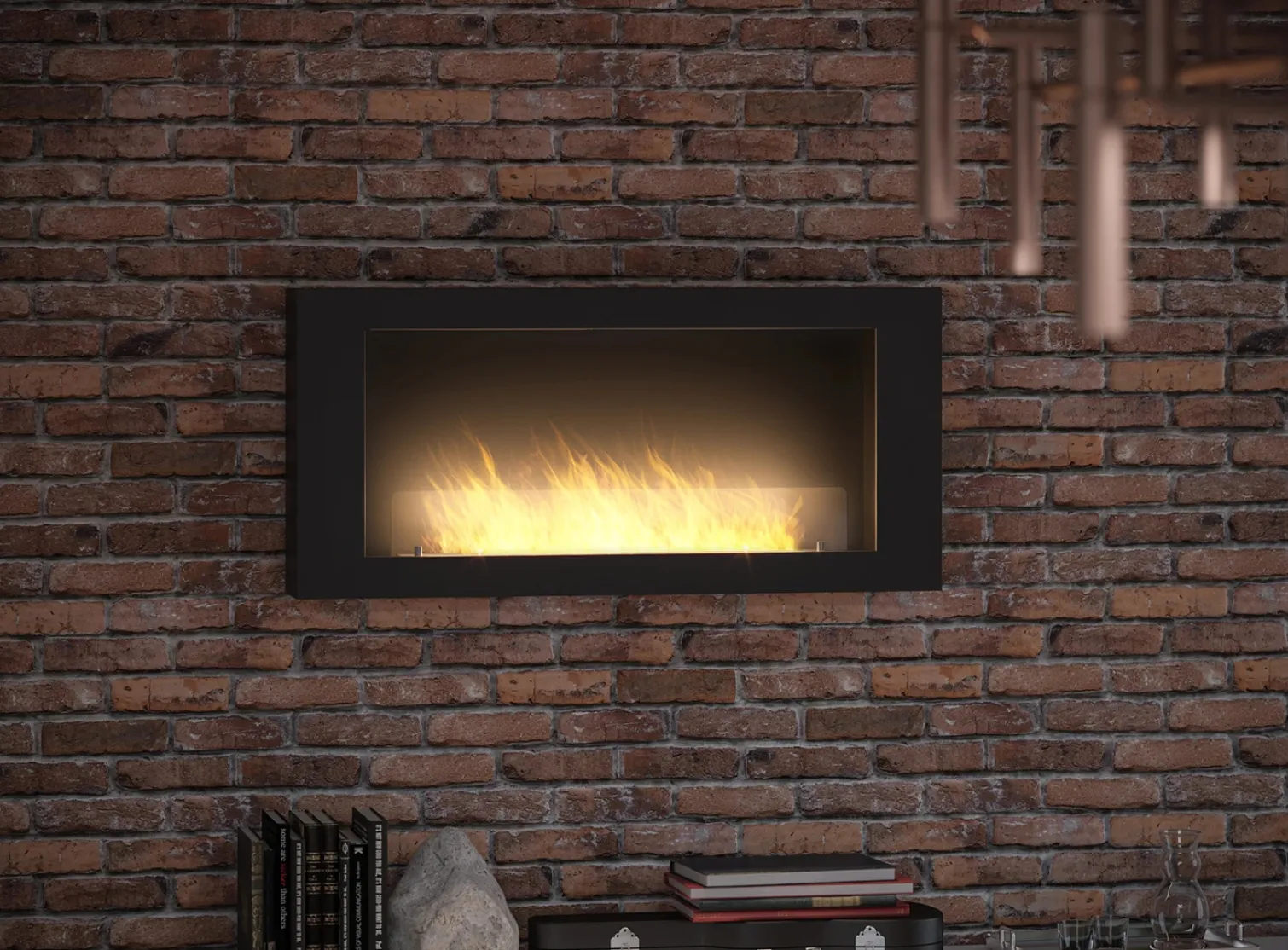 Biokominek do zabudowy Infire MURALL 1200