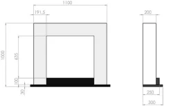 Biokominek Infire INPORTAL 2