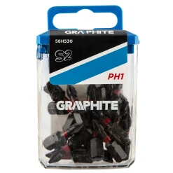 Bity udarowe PH1x25mm, 20szt. Graphite 56H530