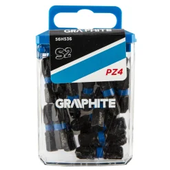 Bity udarowe PZ4x25mm, 20szt. Graphite 56H536