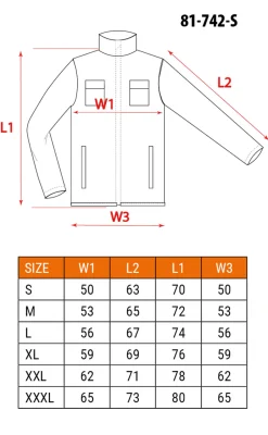 Bluza ostrzegawcza Neo 81-742