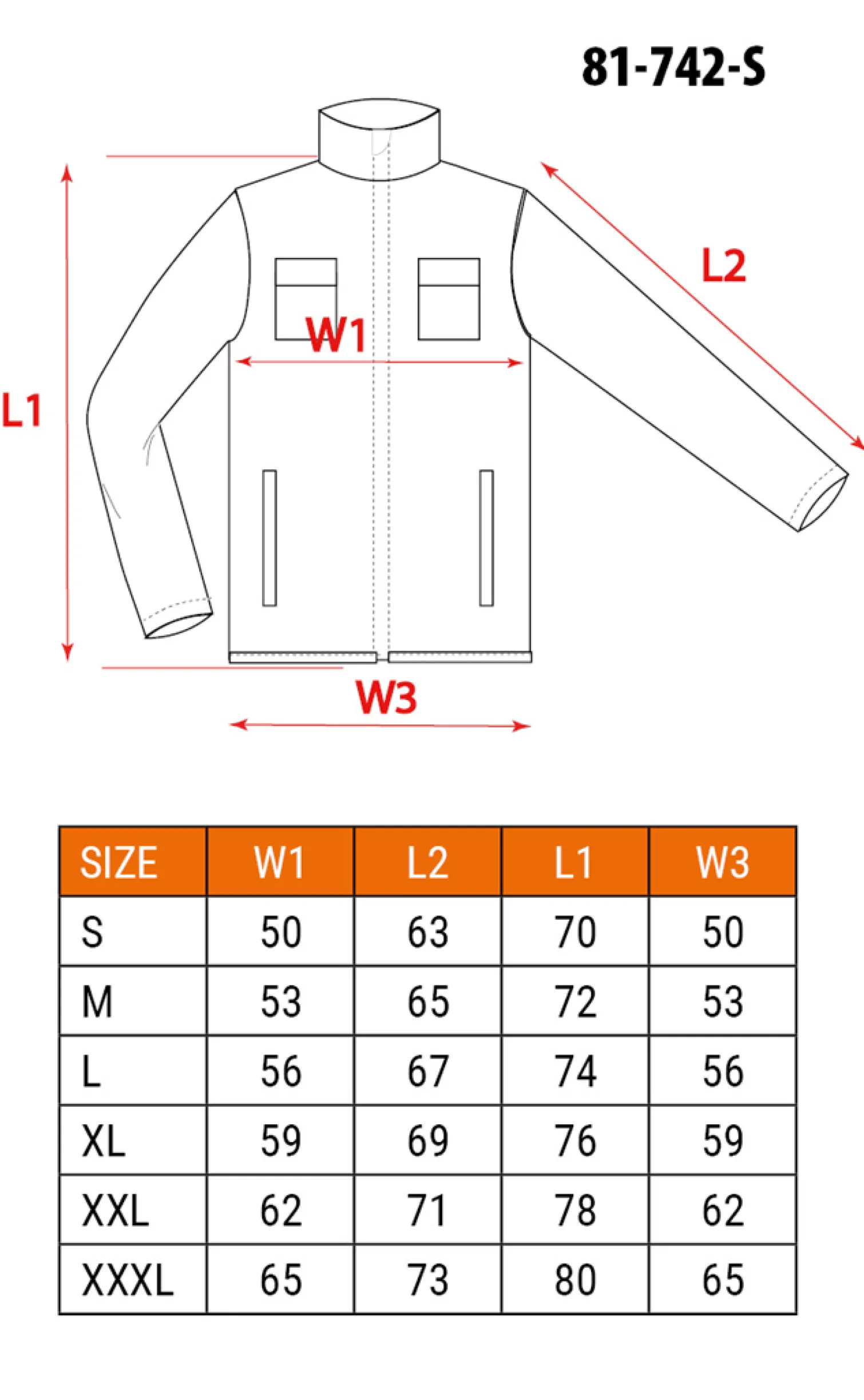 Bluza ostrzegawcza Neo 81-742