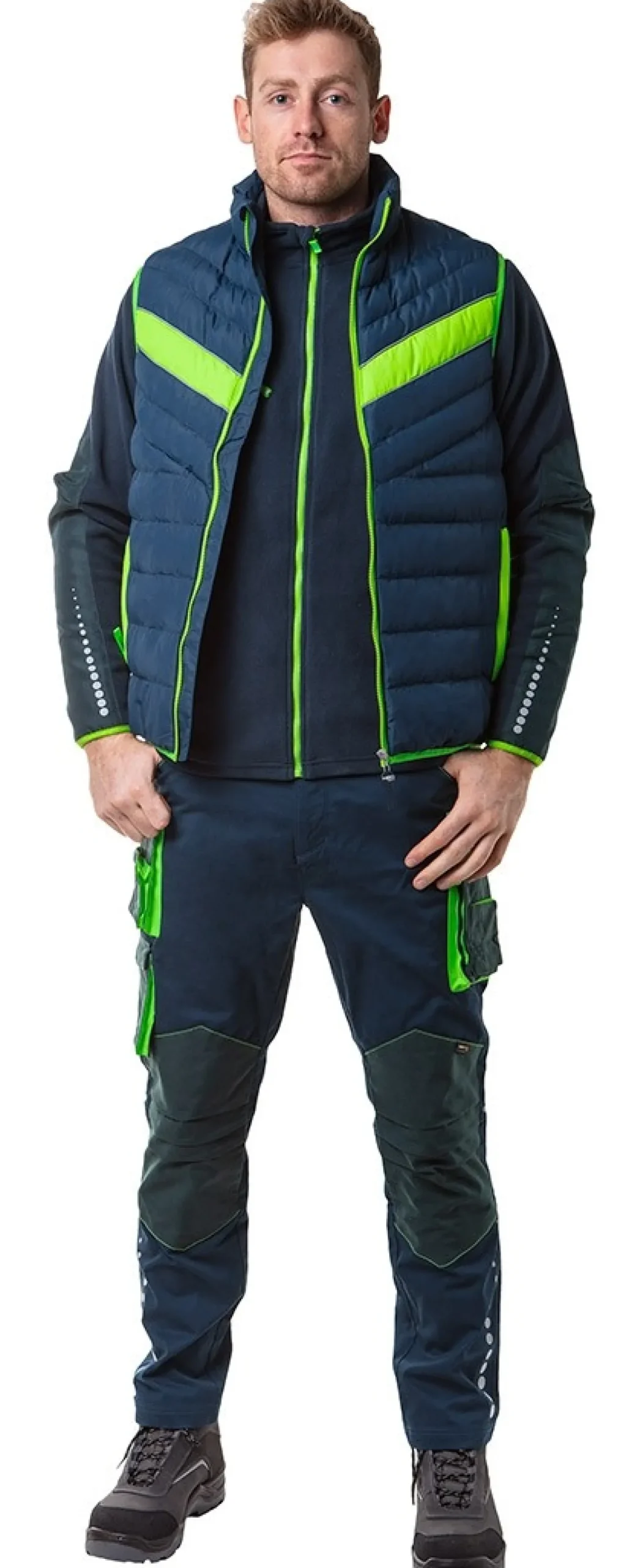 Bluza polarowa ze wzmocnieniami Neo 81-506