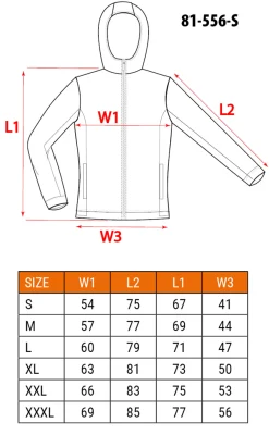 Bluza robocza z kapturem Neo 81-556