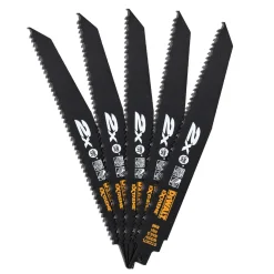 Brzeszczot do cięcia drewna z gwoździami 228mm (5szt.) DeWalt DT2307L