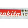 Brzeszczot do pił posuwowych bimetalowy 100 mm, 18 zębów/cal, 5 sztuk Makita p-04874