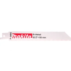 Brzeszczot do pił posuwowych bimetalowy 150 mm, 32 zęby/cal, 5 sztuk Makita p-04955
