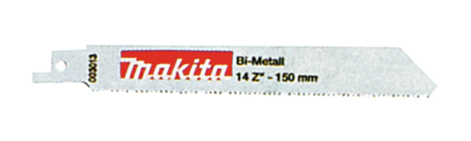 Brzeszczot do pił posuwowych bimetalowy 200 mm, 14 zęb,/cal, 5 szt, Makita p-04927