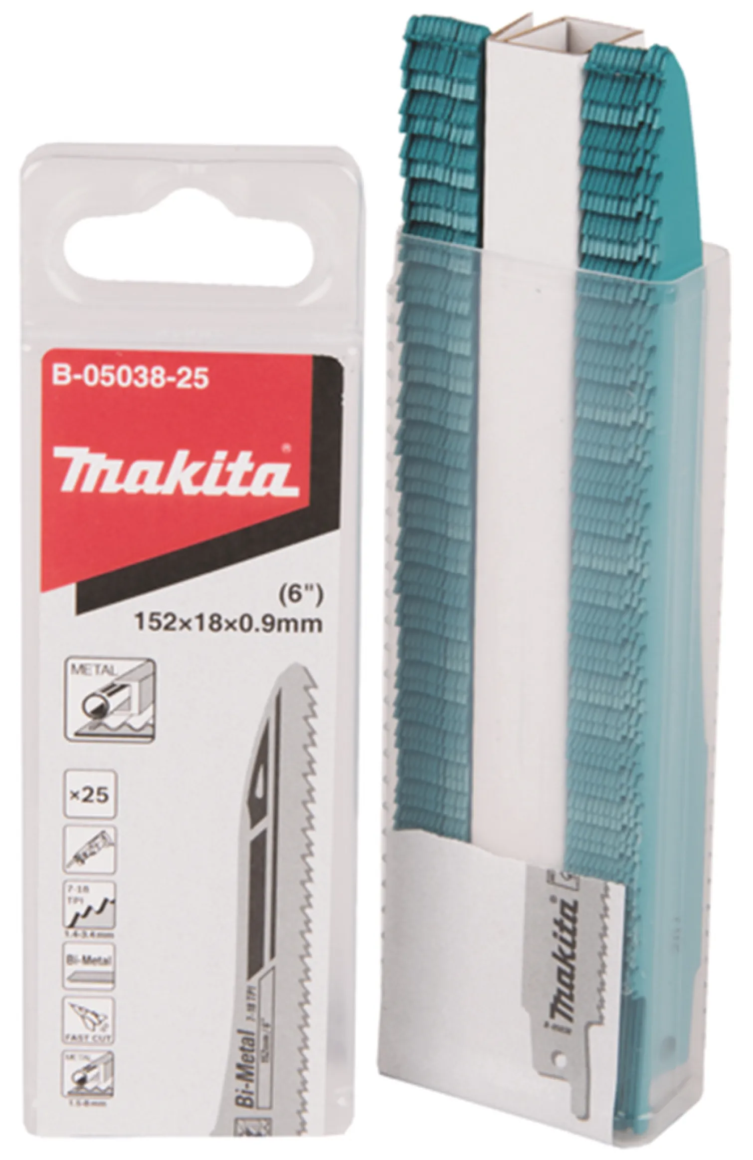 Brzeszczot do piły szablastej, 25szt. Makita B-05038-25