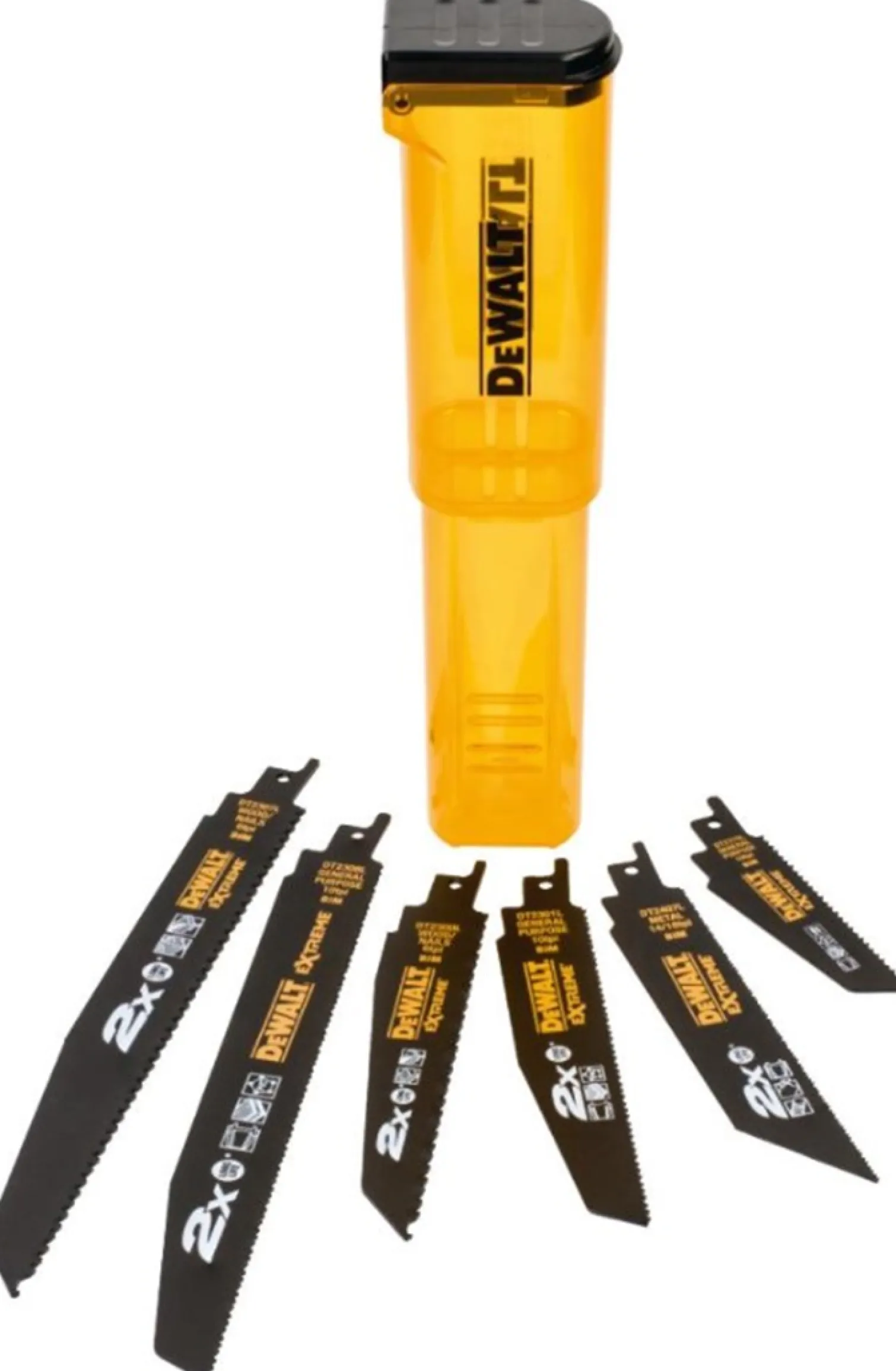 Brzeszczoty do pilarek szablowych 6szt. DeWalt DT2440L