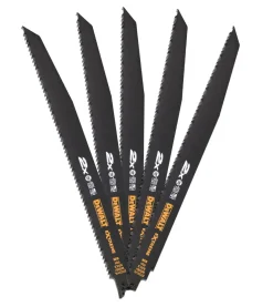 Brzeszczoty do pilarek szablastych 5szt. DeWalt DT2314L