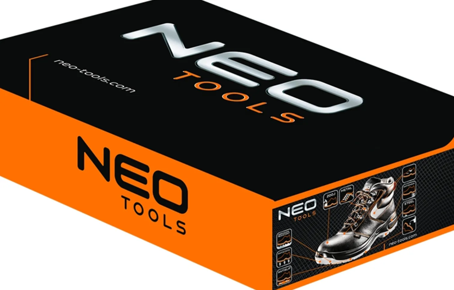 Buty robocze, skórzane, rozmiar 46, CE Neo 82-027
