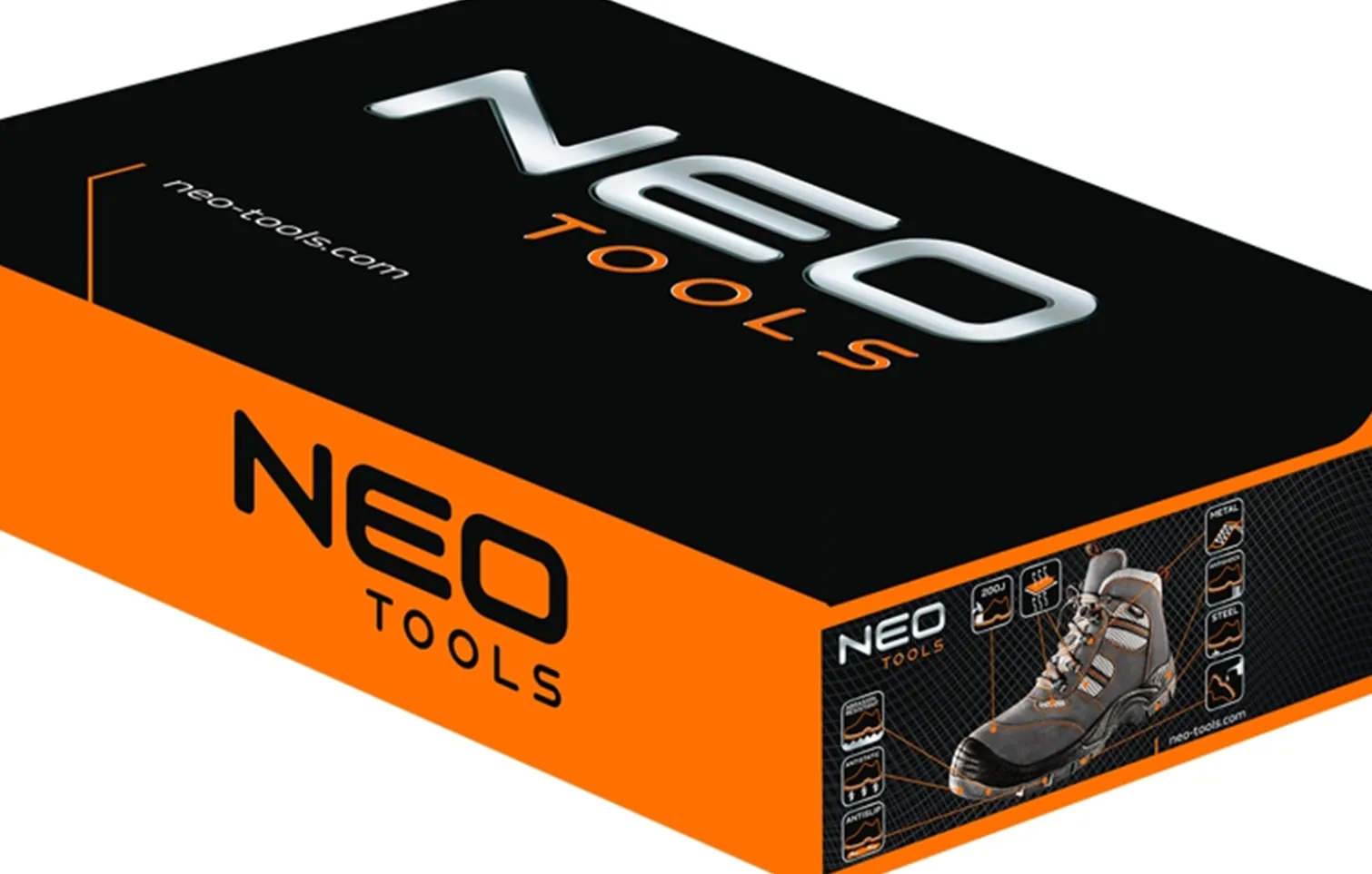 Buty robocze, zamszowe, rozmiar 46, CE Neo 82-047