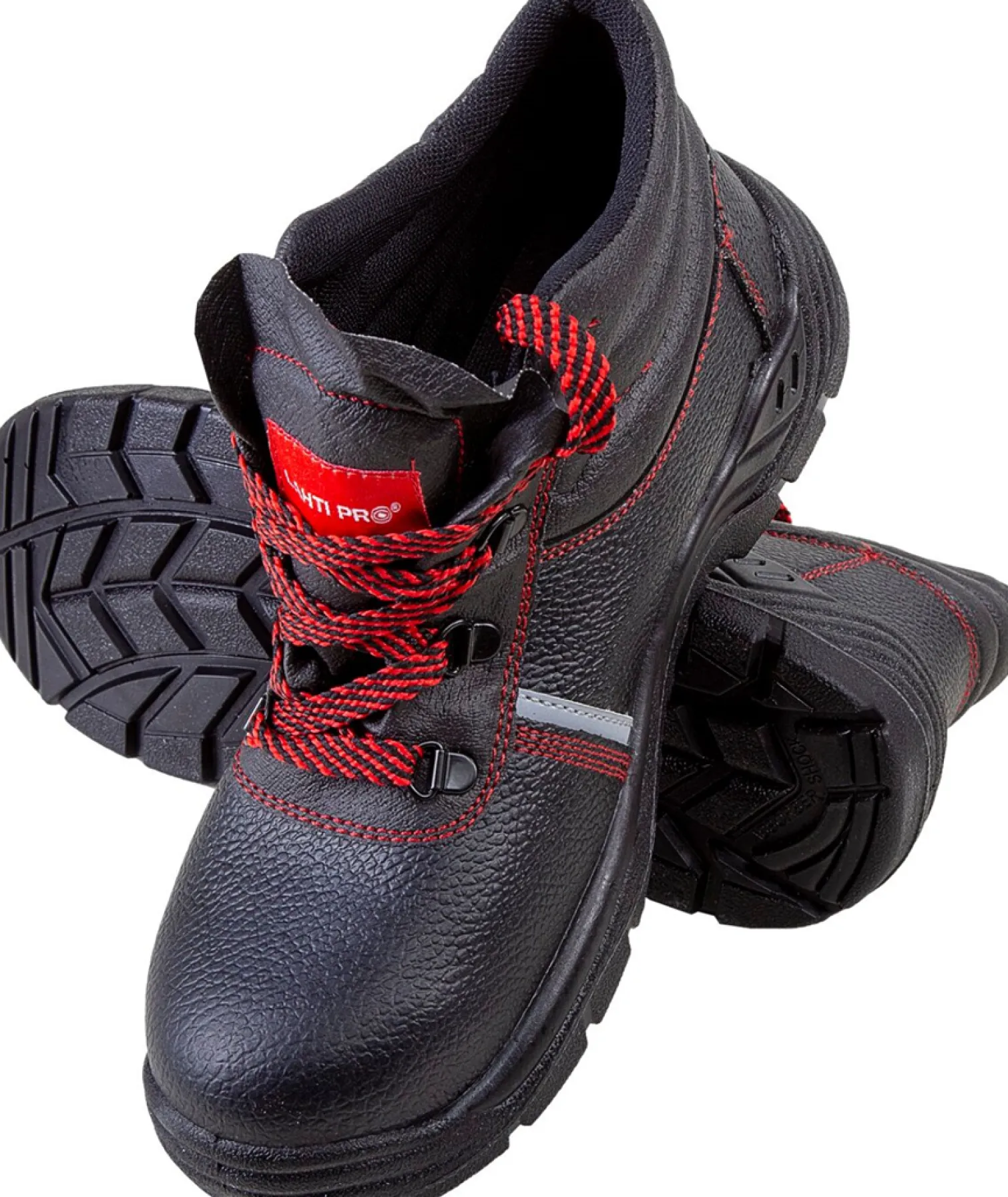 Buty skórzane czarne, s1 src, 42 Lahti Pro LPTOMC42