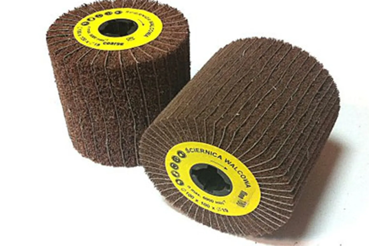 Ściernica listkowa walcowa Glob 100x100x19mm - MEDIUM + P120