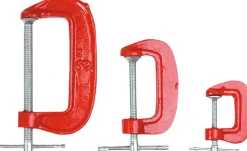 Ściski modelarskie typ G, zestaw 3szt. Top Tools 12A375