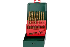 19-częściowy, promocyjny zestaw wierteł HSS-TIN Metabo 627156000