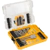 55-częściowy zestaw bitów i wierteł do drewna DeWalt DT70757