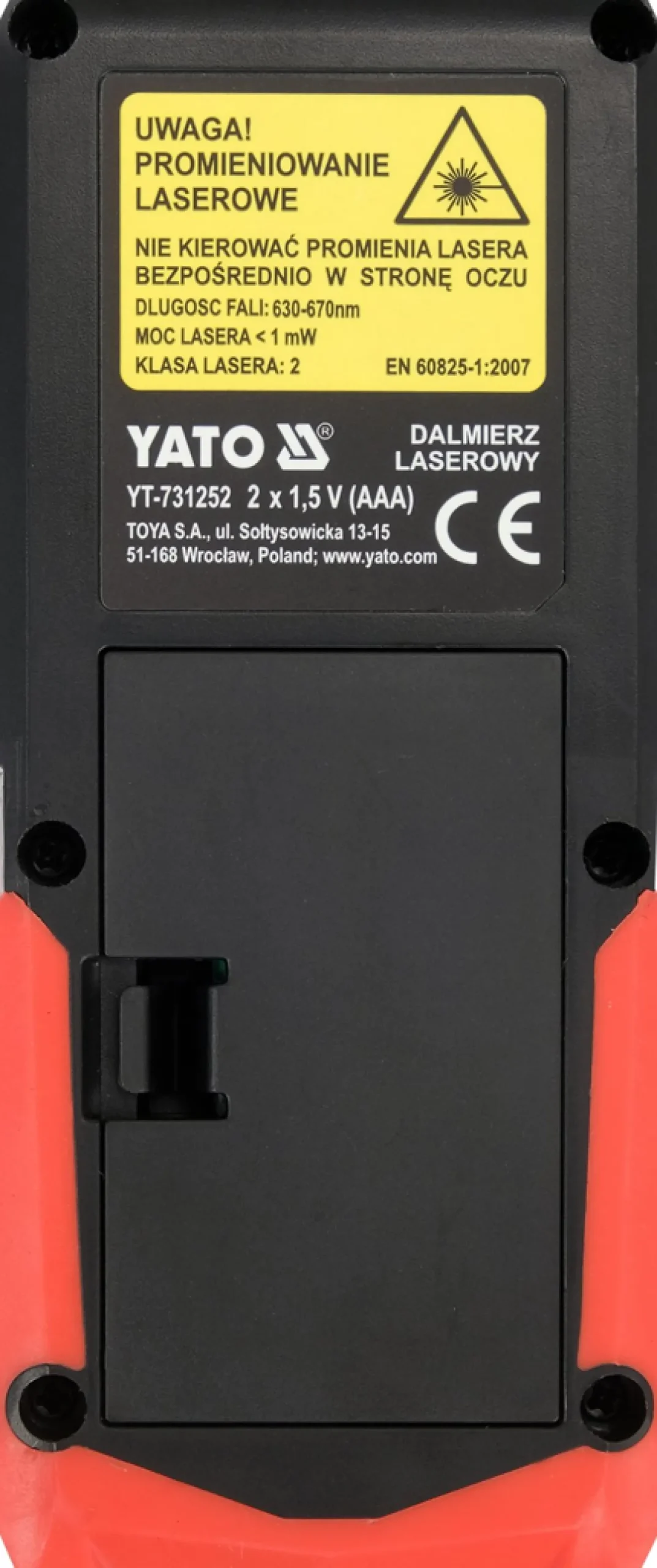 Dalmierz laserowy 100 m Yato YT-731252