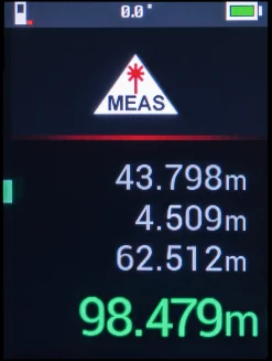 Dalmierz laserowy z kamerą i Bluetooth Geo-Fennel GeoDist100-TOUCH