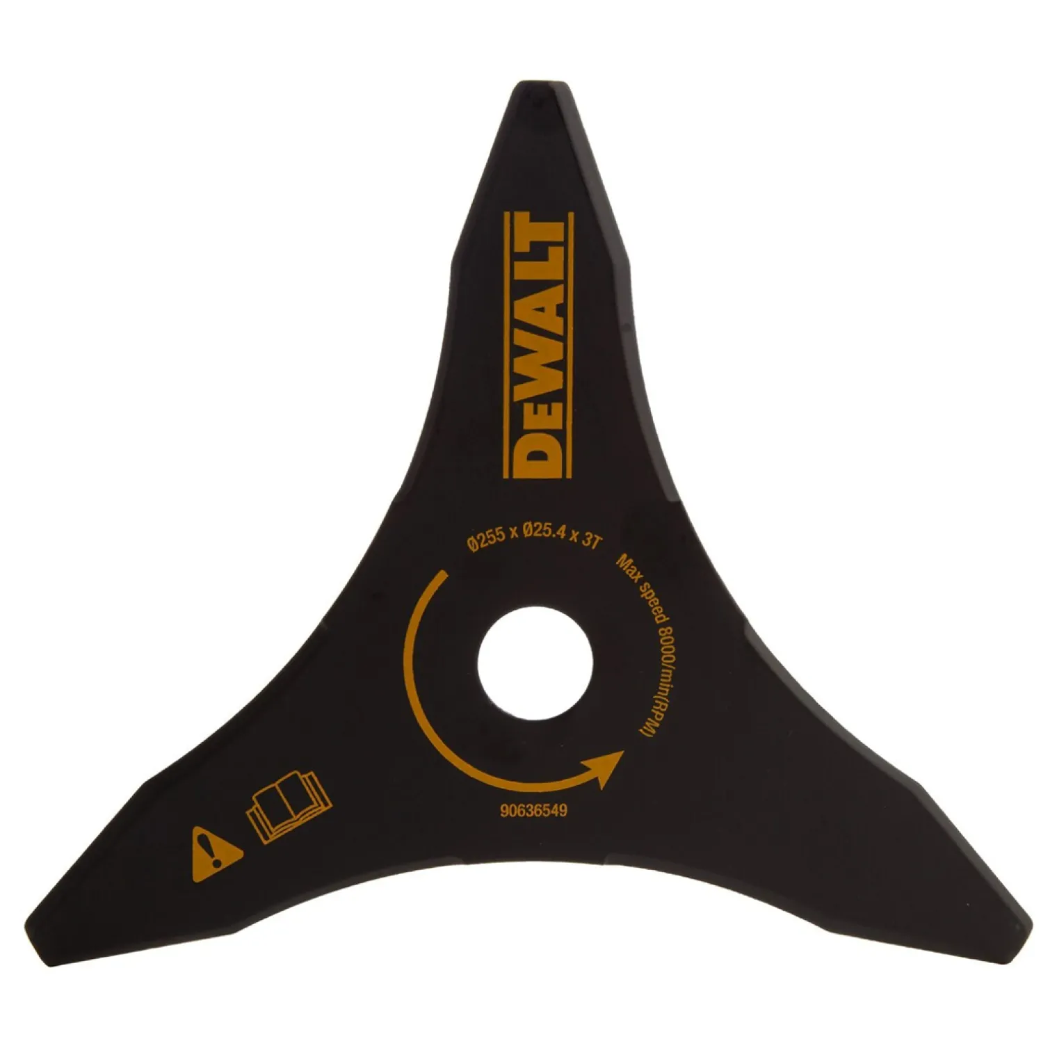 Dewalt DT20653 Brush Cutter Tri-Blade For Trimmer 250mm DeWalt DT20653-QZ