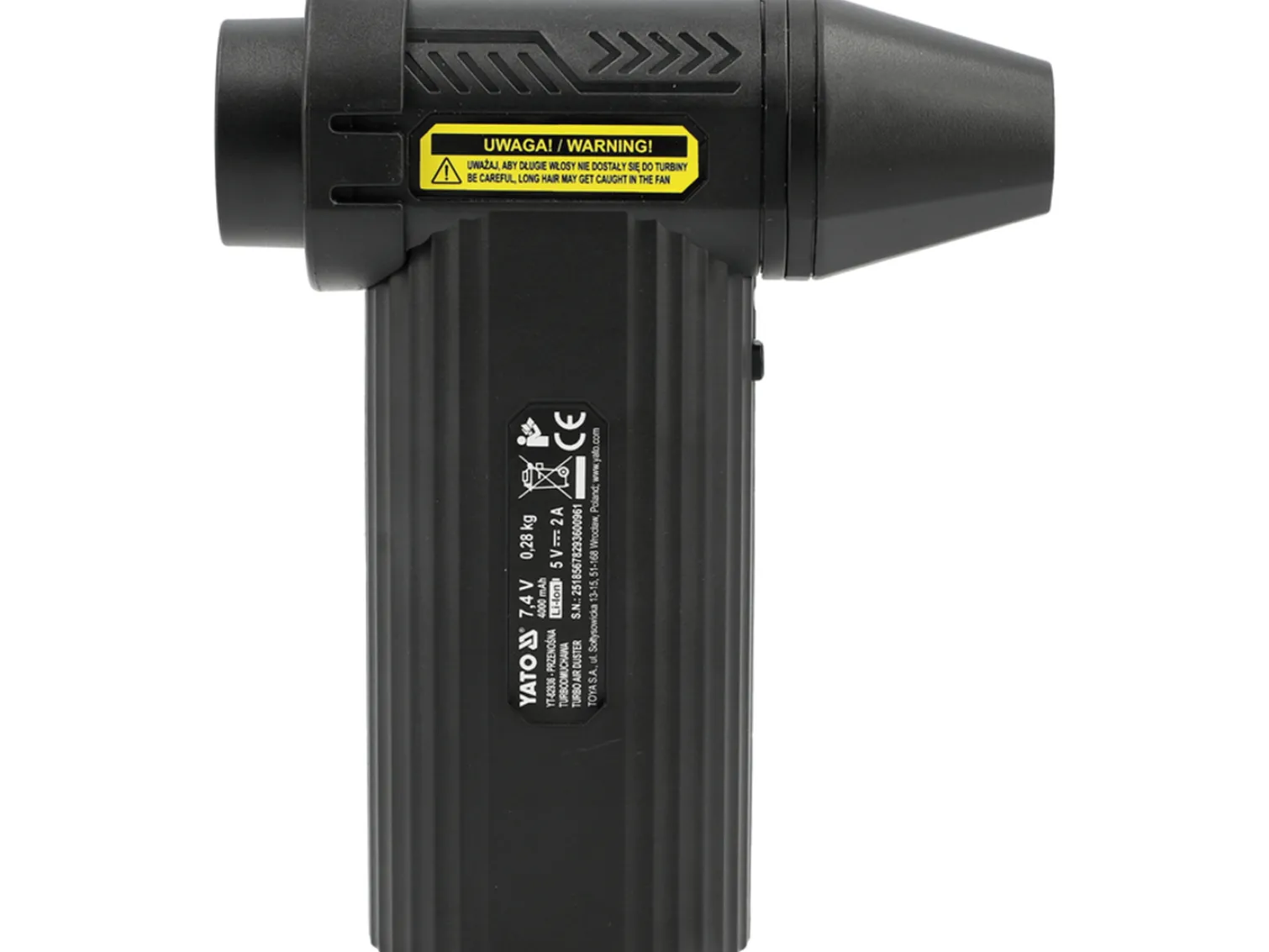 Dmuchawa/odkurzacz akumulatorowy Yato YT-82936