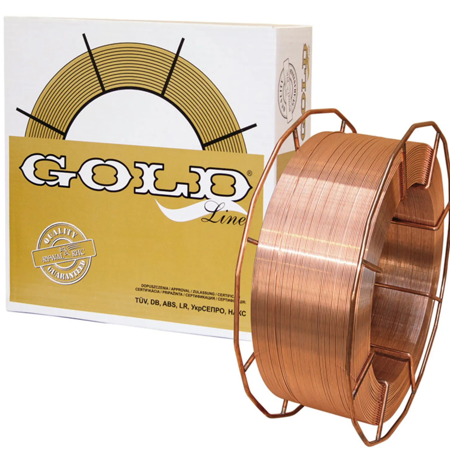 Drut spawalniczy G3SI1 5kg fi 0,8 Gold 1150170072