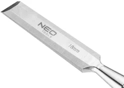 Dłuto 18 mm, CRV, uchwyt dwukomponentowy Neo 37-918