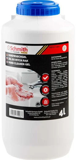 Żel do mycia rąk 4l Schmith S0403-004