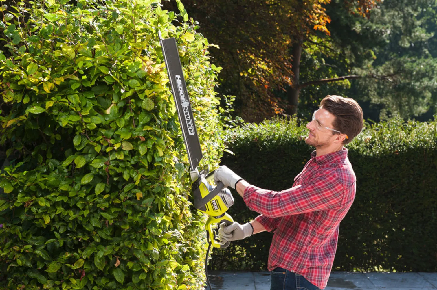 Elektryczne nożyce do żywopłotu Ryobi RHT8165RL