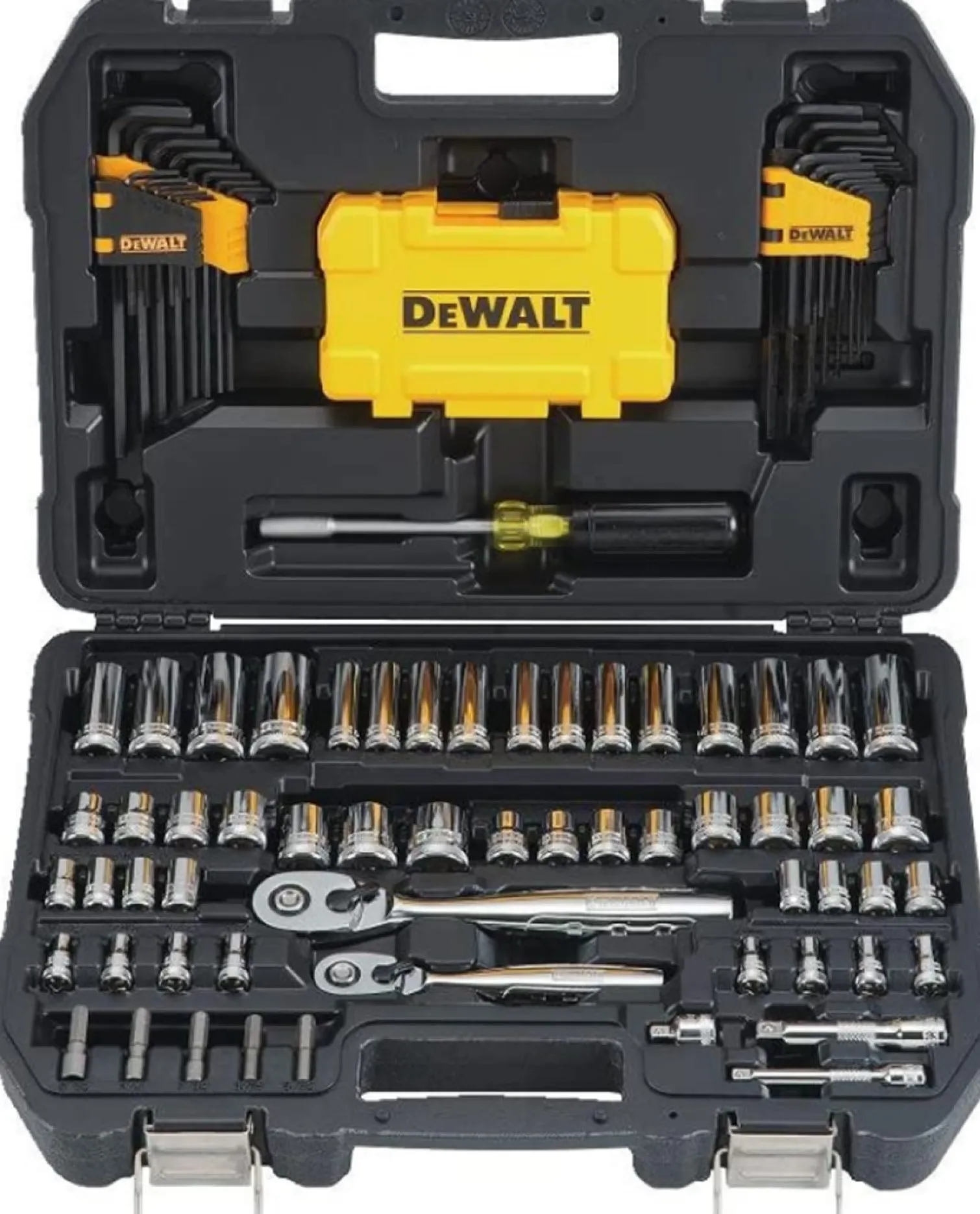 108-elementowy zestaw narzędzi dla mechaników DeWalt DWMT73801-1