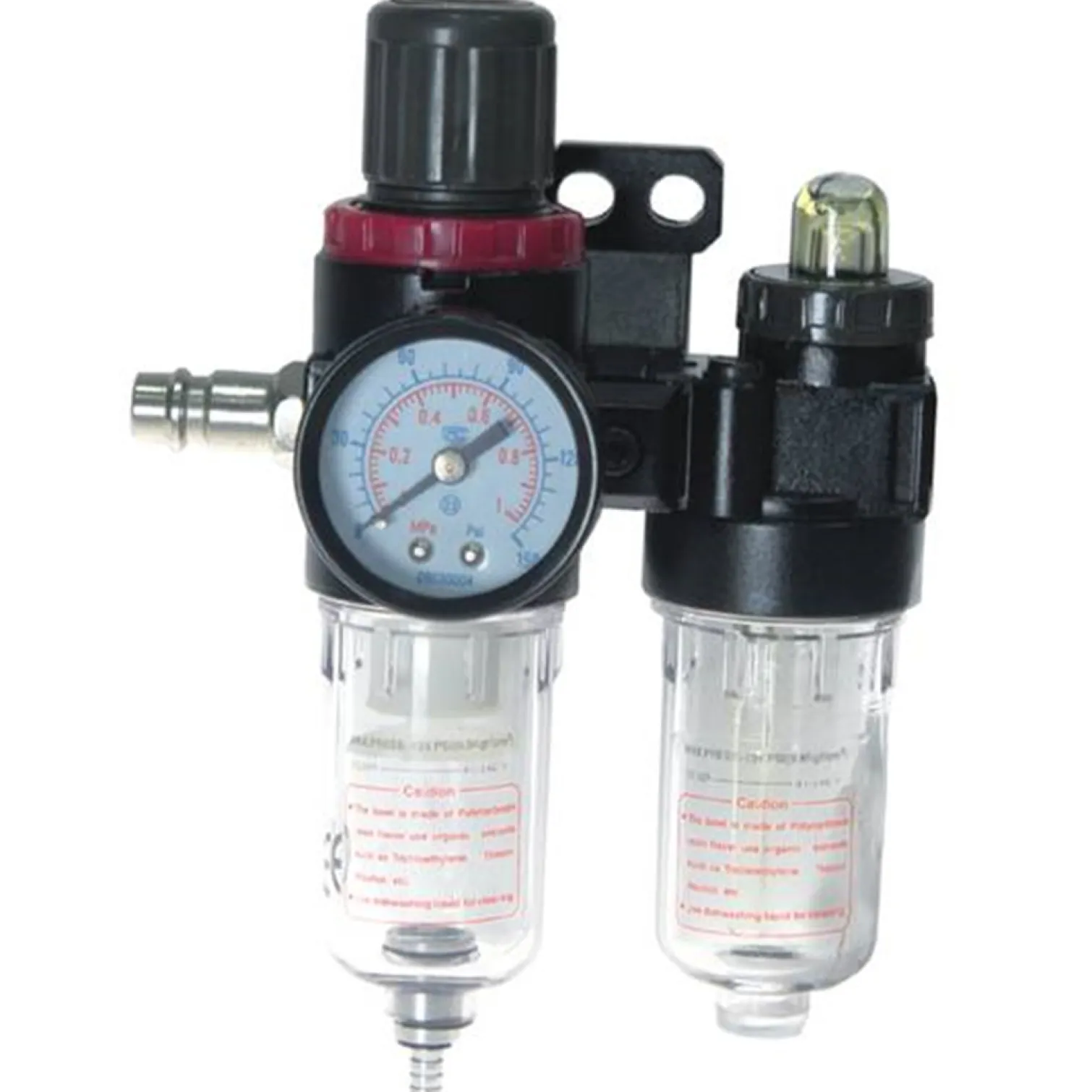 Filtr odwadniacz, naolejacz, regulator ciśnienia 1/4" Pansam A532203