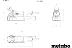 Frezarka do lakieru Metabo LF 850 S
