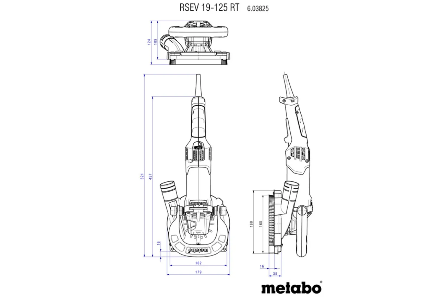Frezarka do renowacji Metabo RSEV 19-125 RT
