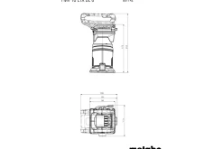Frezarka krawędziowa Metabo FMV 18 LTX BL 8