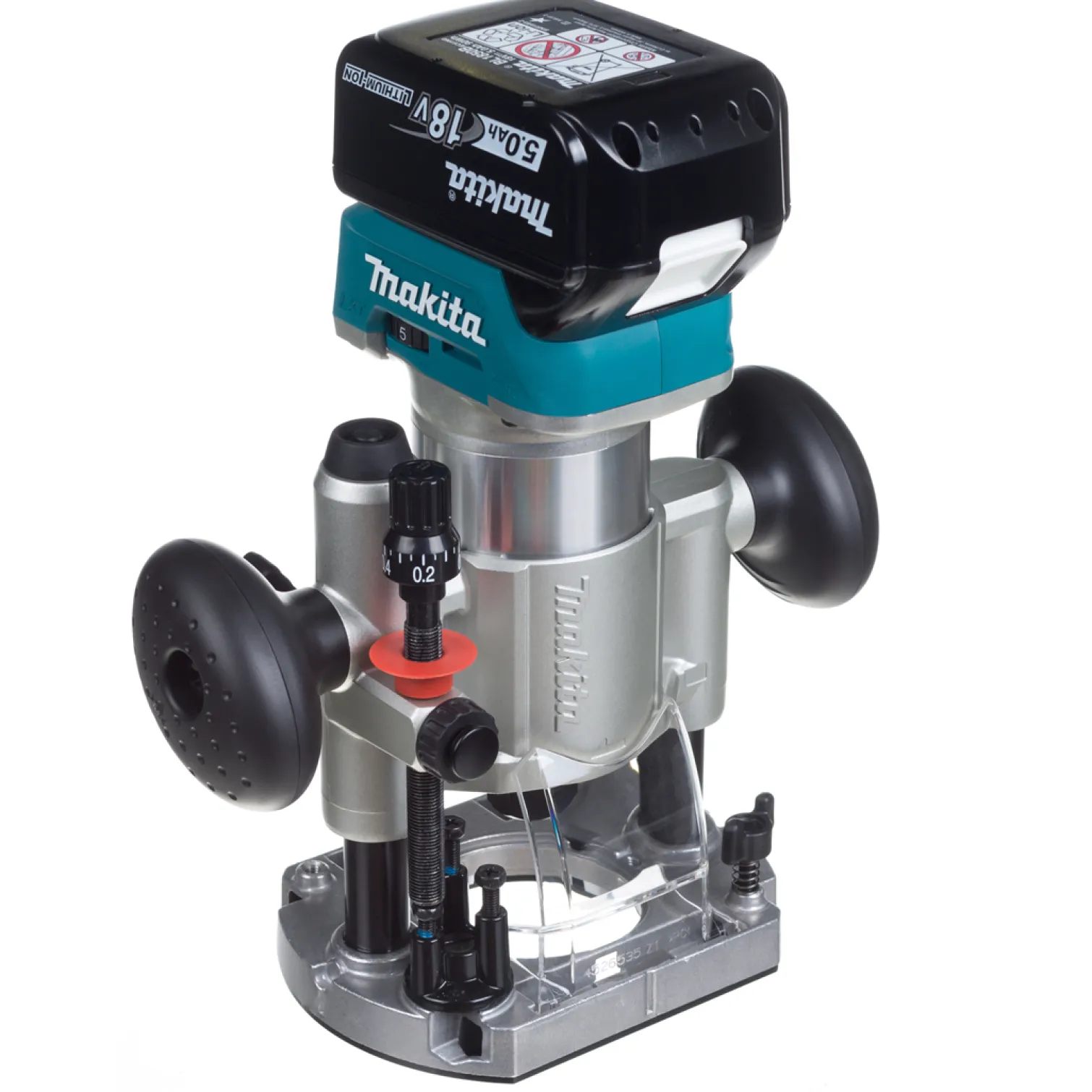 Frezarko-wycinarka Makita DRT50RTJX2