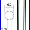 Frez ze stali wolframowo - wanadowej O 6 mm Proxxon PR28725